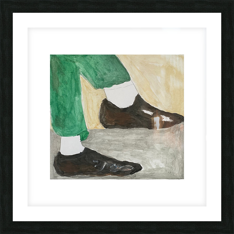 The Shoes Picture Frame print