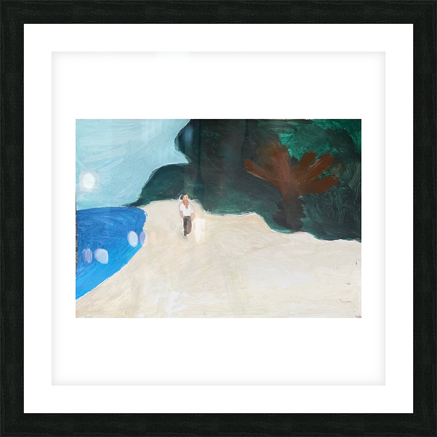 The Sea Picture Frame print