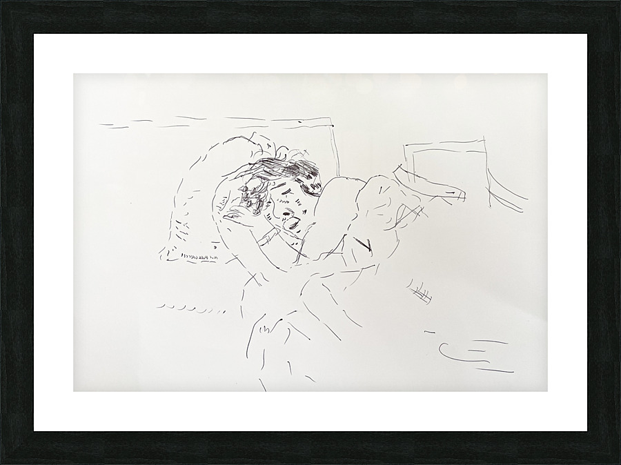 Drawing  Picture Frame print