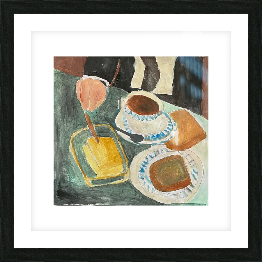 The Breakfast Picture Frame print