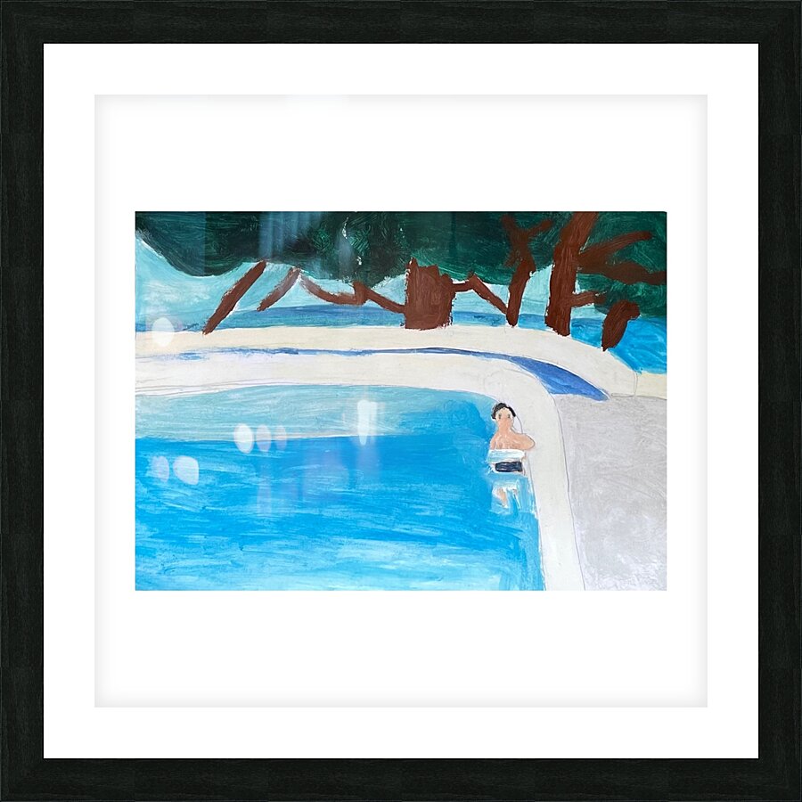 Pool Picture Frame print