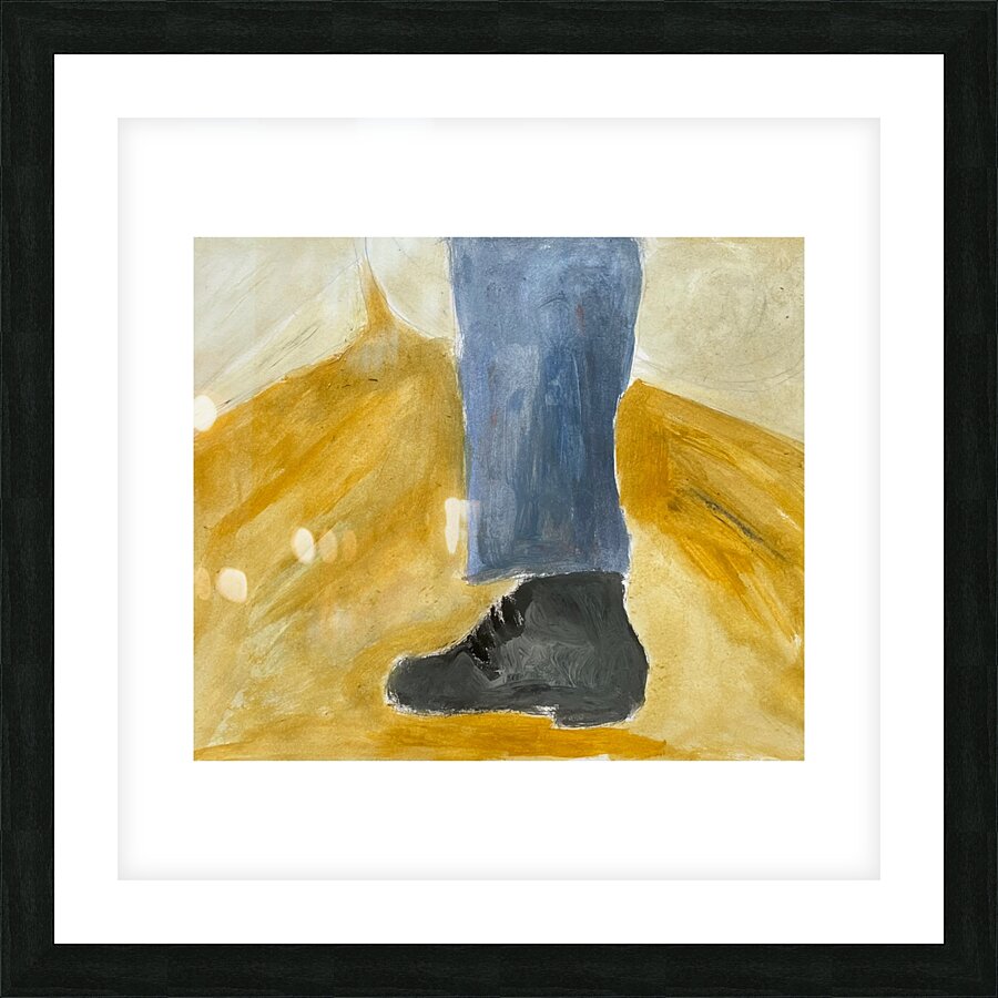 The Shoes Picture Frame print
