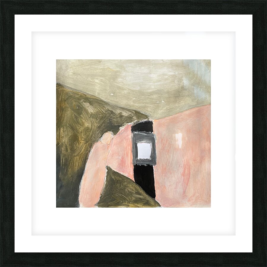 The Clock Picture Frame print