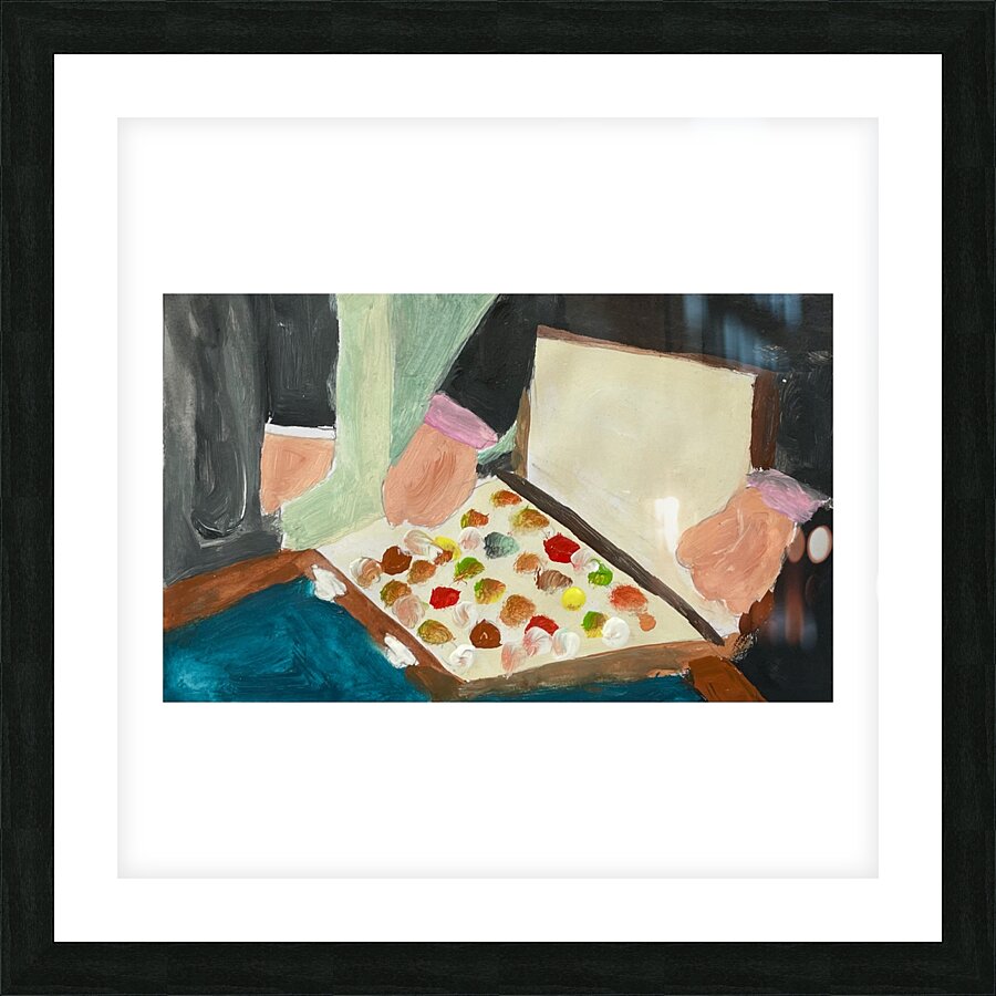 The Diamants Picture Frame print