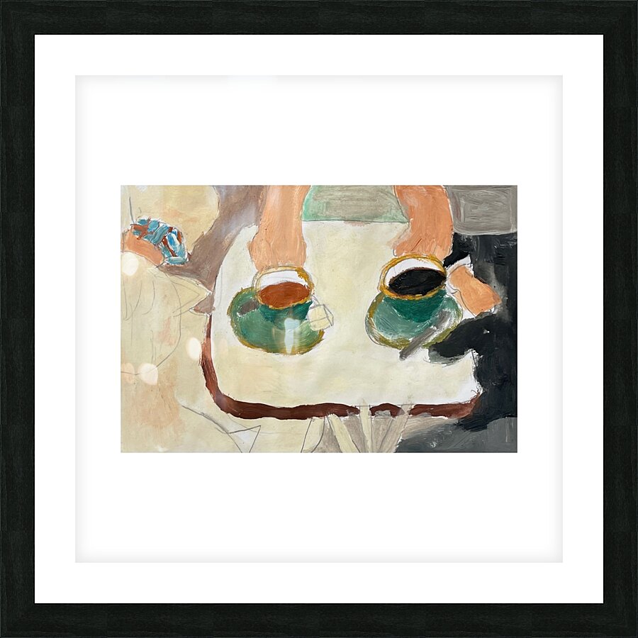The Lunch Picture Frame print