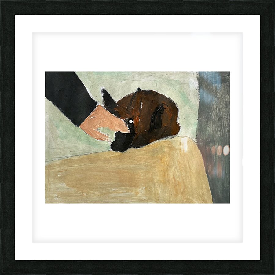 The Dog Picture Frame print