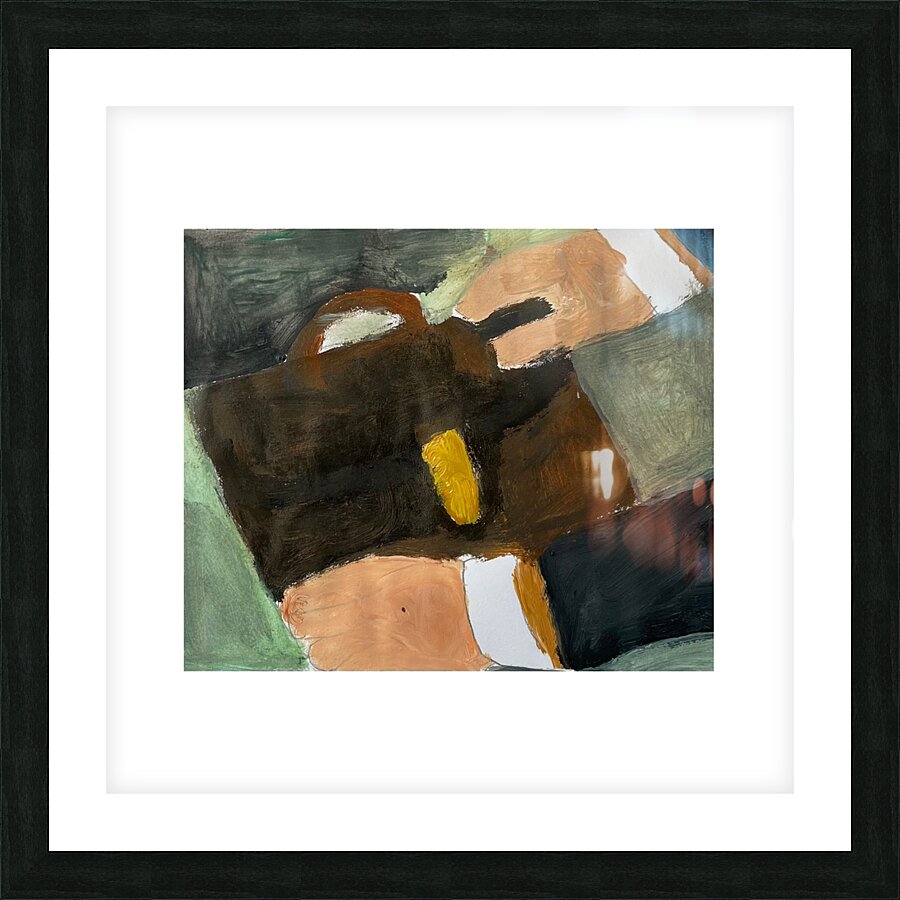 The Bag Picture Frame print