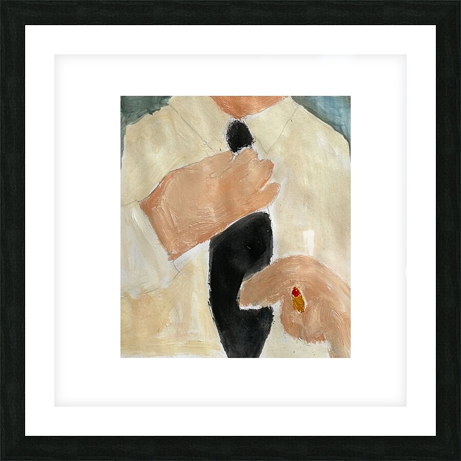 Tie Picture Frame print