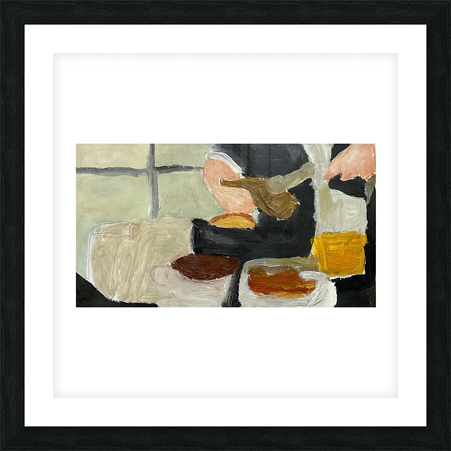 Breakfast Picture Frame print