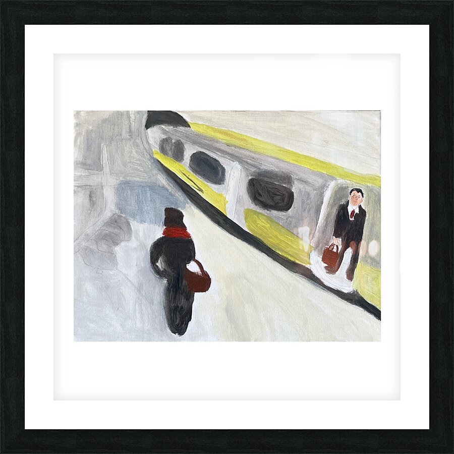 Train  Picture Frame print
