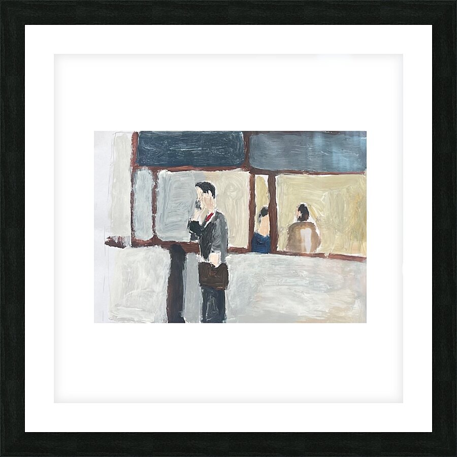 Conversations  Picture Frame print
