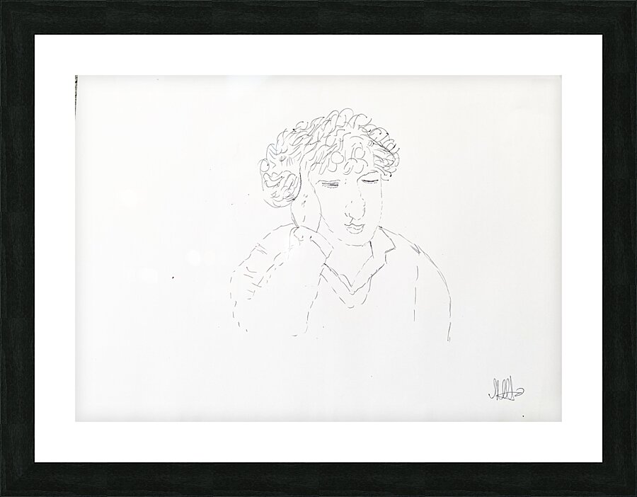 Drawing  Picture Frame print