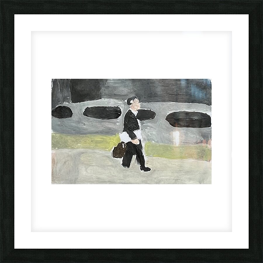Train Picture Frame print