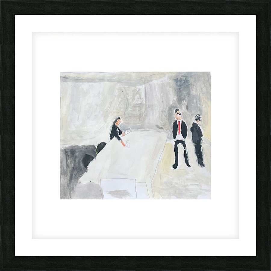 Conference Picture Frame print