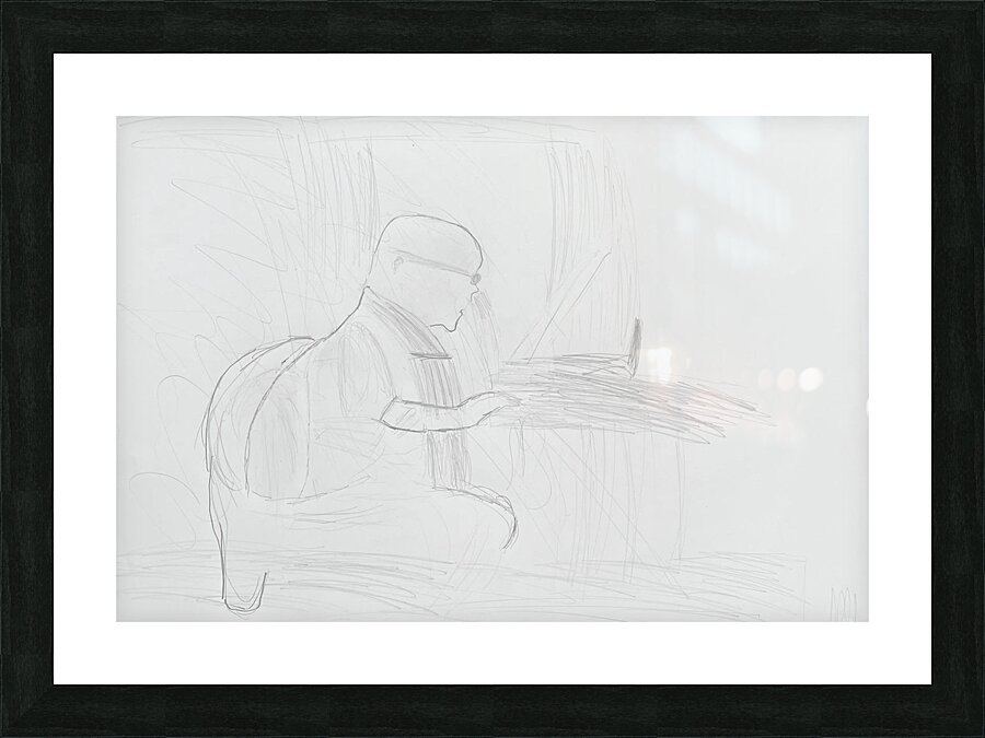 Reading Picture Frame print