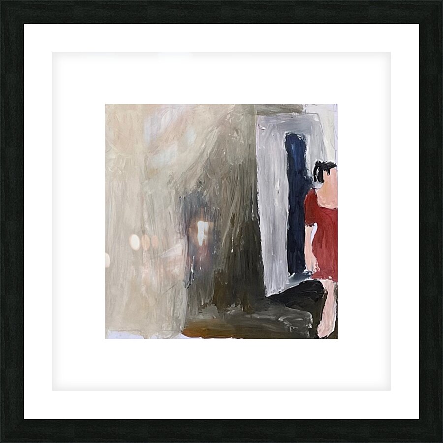 The Door Picture Frame print