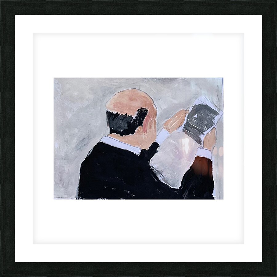 The Letter Picture Frame print