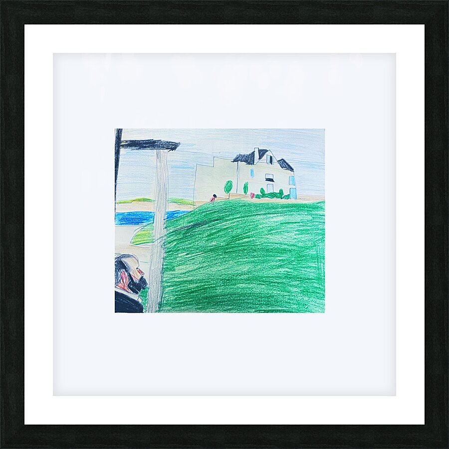 Home Picture Frame print