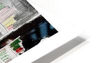 the library HD Metal print