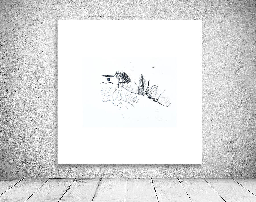 Landscape drawing Wall Preview