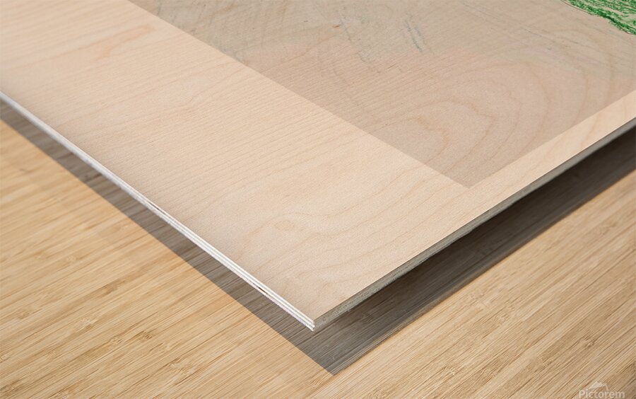 The Father Wood print