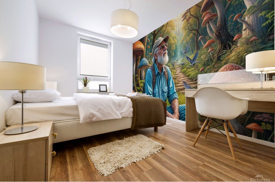 Fantasy Forest Mural print