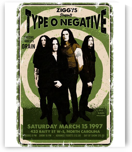 Type O Negative 22 by RobertBRink