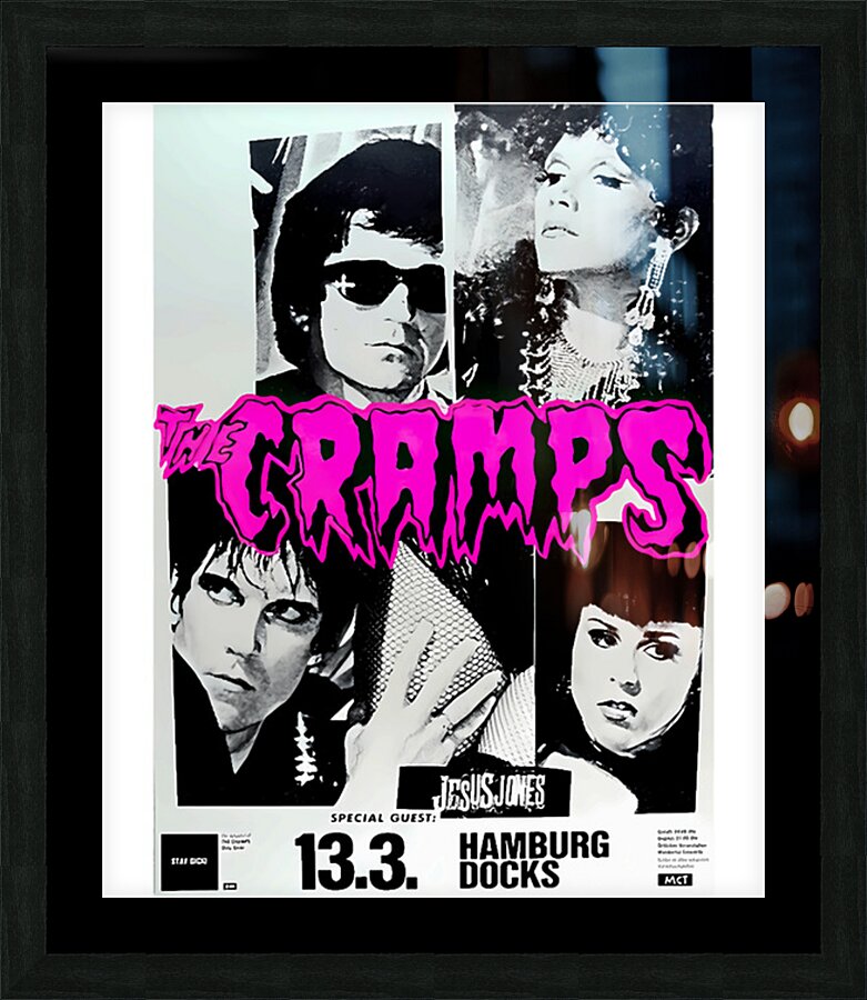 The Cramps 3 Picture Frame print