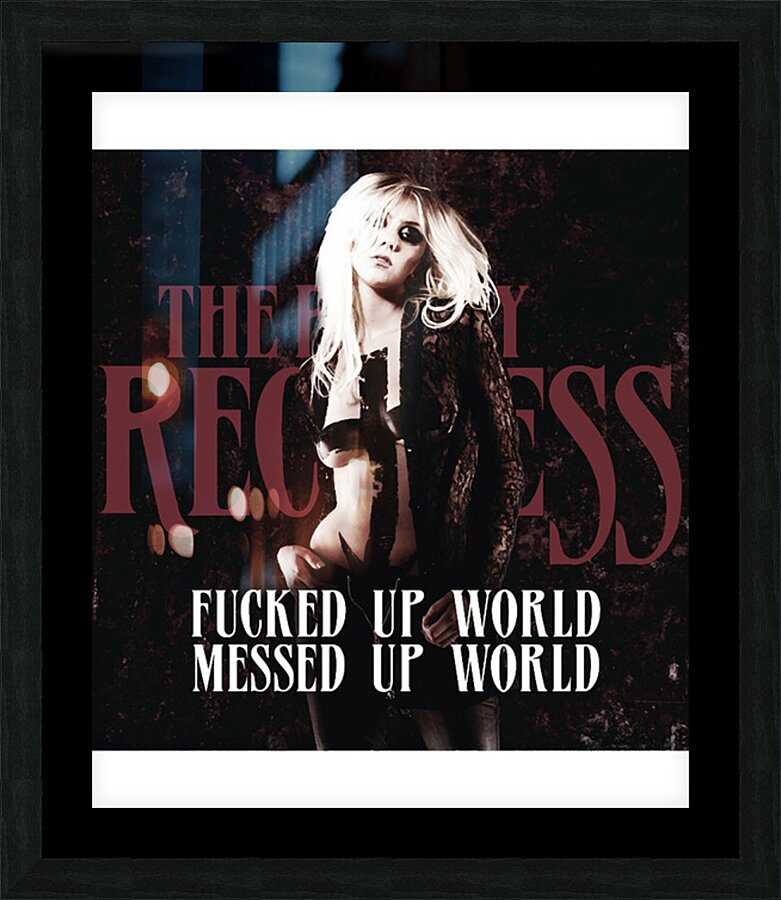 The Pretty Reckless 8 Picture Frame print