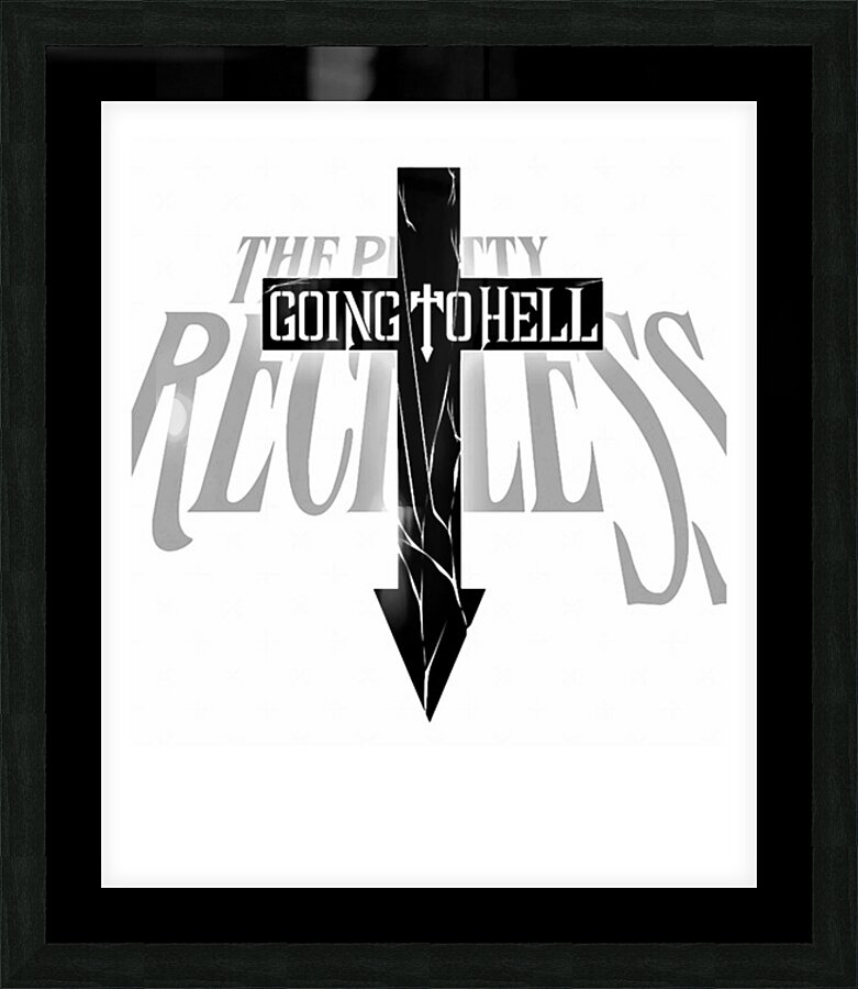 The Pretty Reckless 12 Picture Frame print