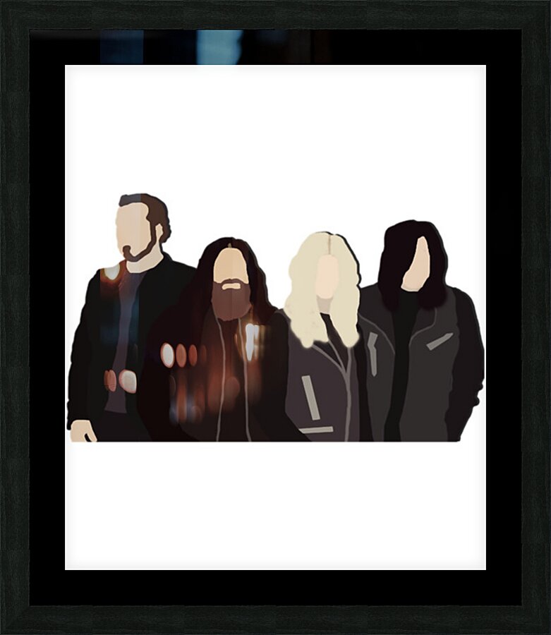 The Pretty Reckless 13 Picture Frame print