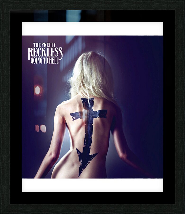 The Pretty Reckless 22 Picture Frame print