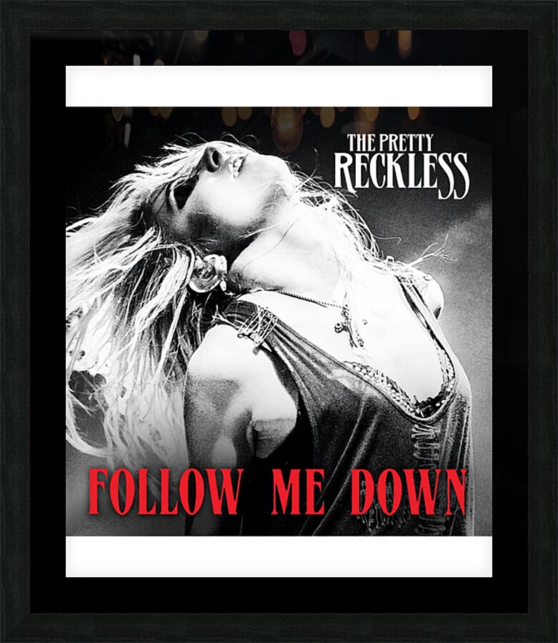 The Pretty Reckless 24 Picture Frame print