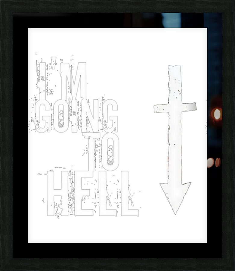 The Pretty Reckless 26 Picture Frame print