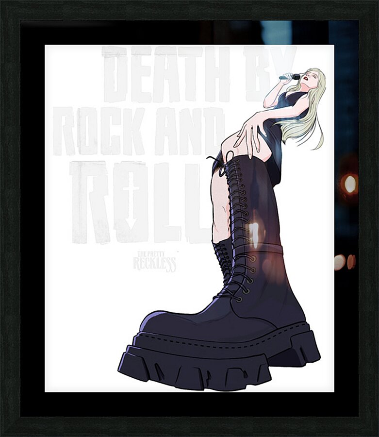 The Pretty Reckless 27 Picture Frame print