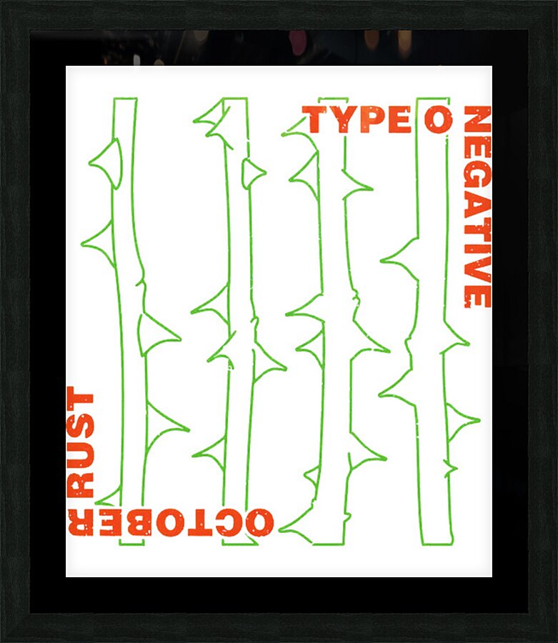 Type O Negative 7 Picture Frame print