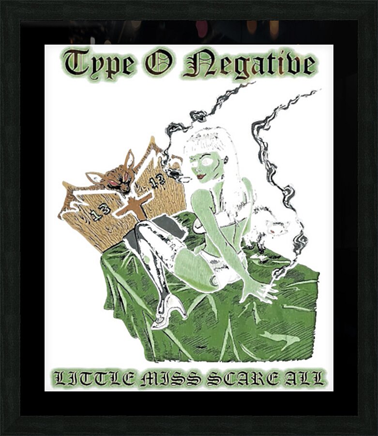 Type O Negative 11 Picture Frame print