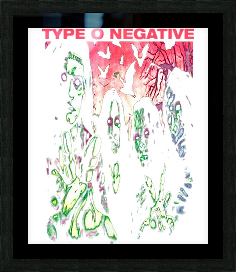 Type O Negative 14 Picture Frame print