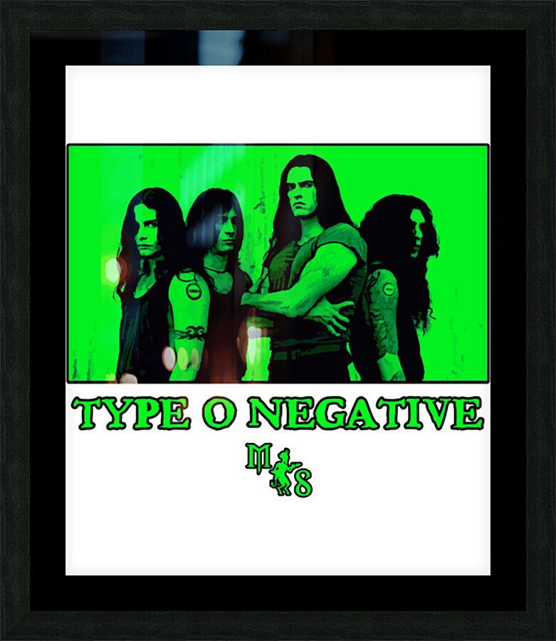 Type O Negative 17 Picture Frame print