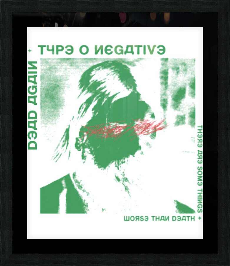 Type O Negative 20 Picture Frame print