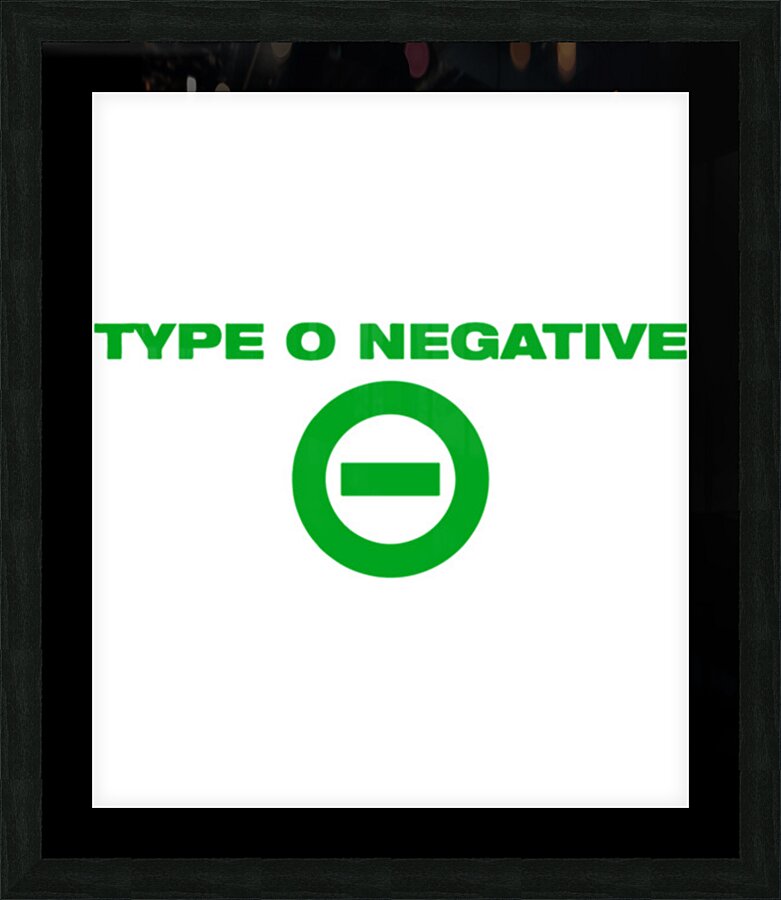 Type O Negative 21 Picture Frame print