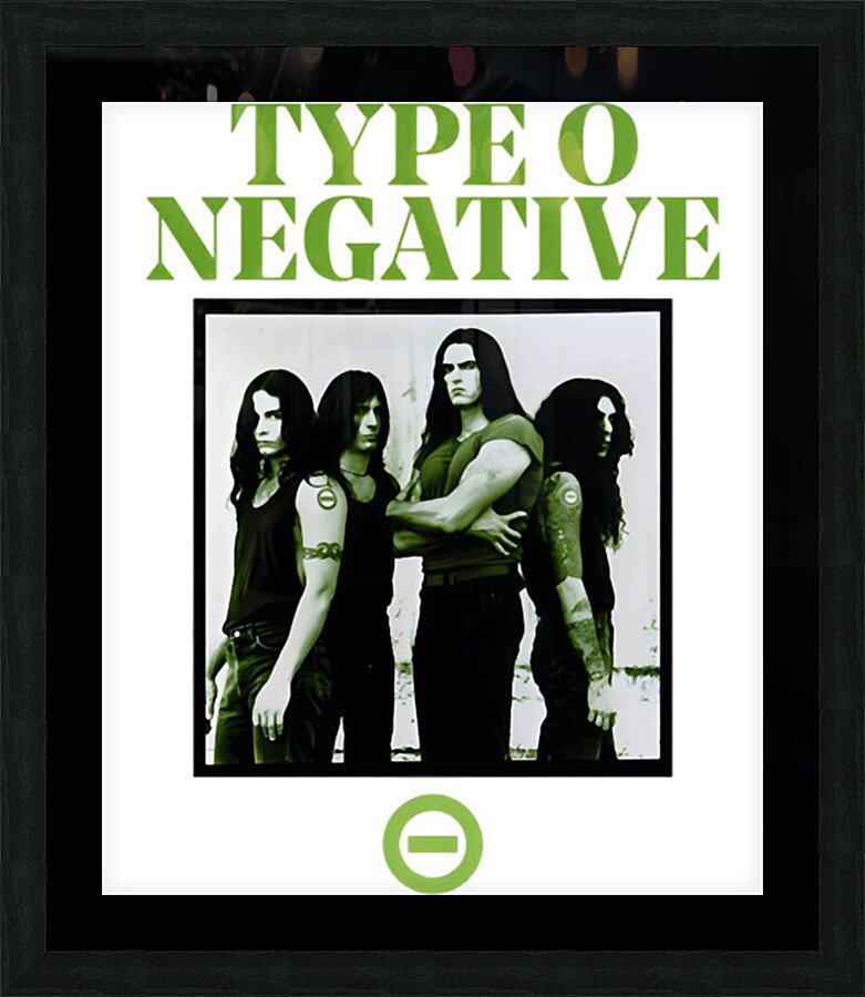 Type O Negative 22 Picture Frame print
