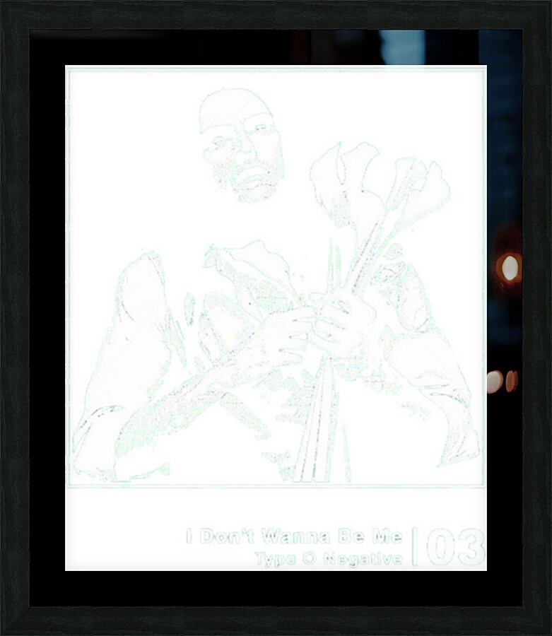 Type O Negative 28 Picture Frame print