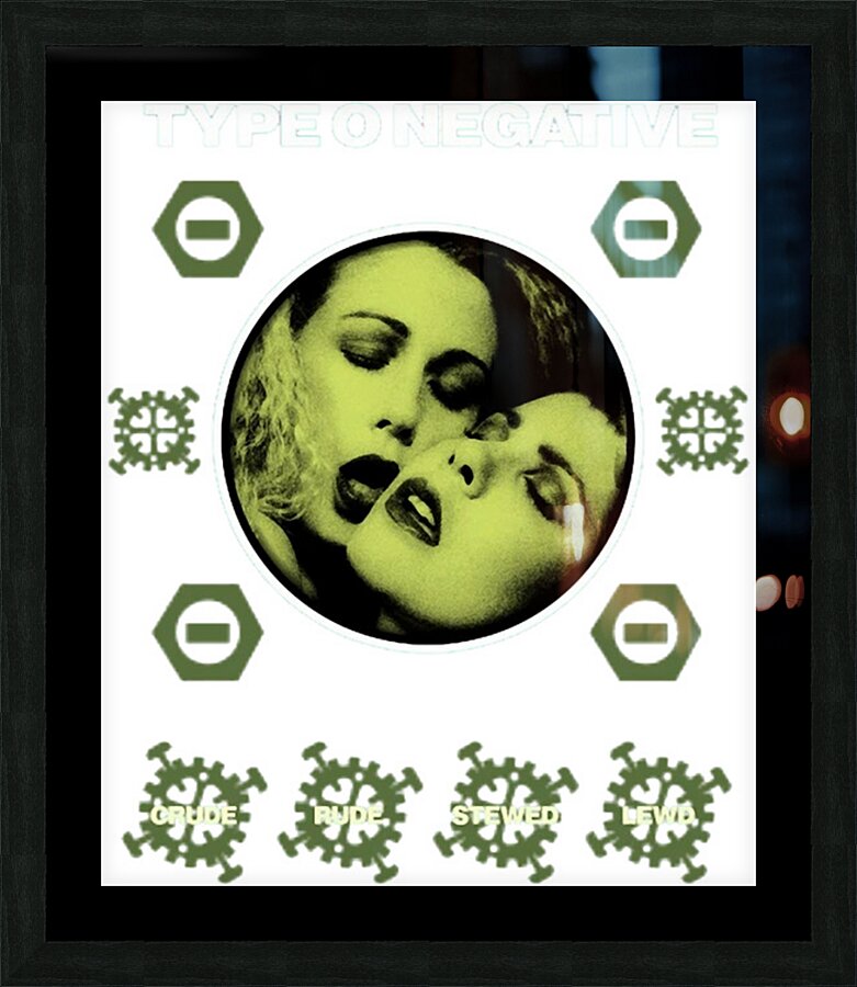Type O Negative 30 Picture Frame print