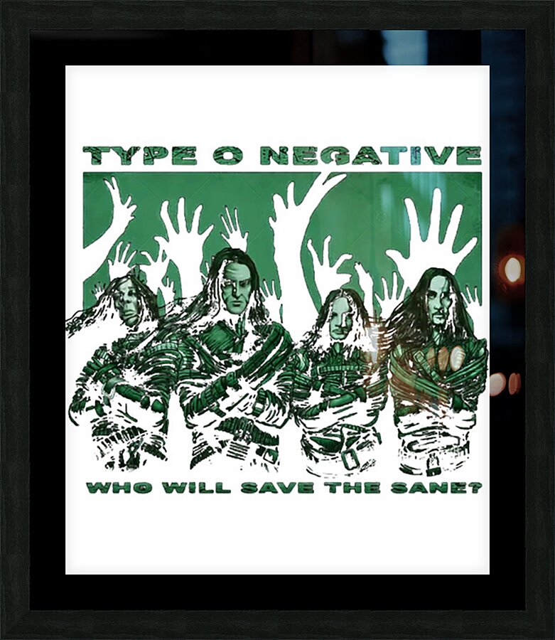 Type O Negative 42 Picture Frame print