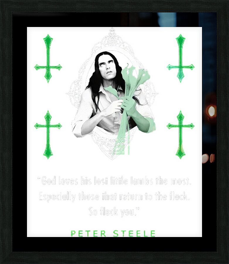Type O Negative 46 Picture Frame print