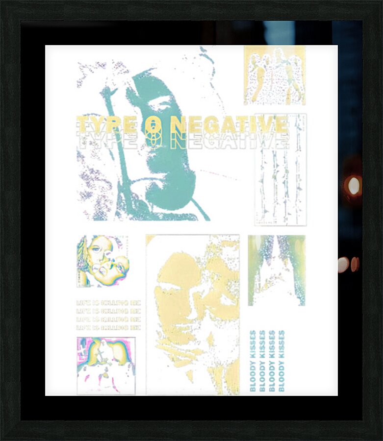 Type O Negative 5 Picture Frame print