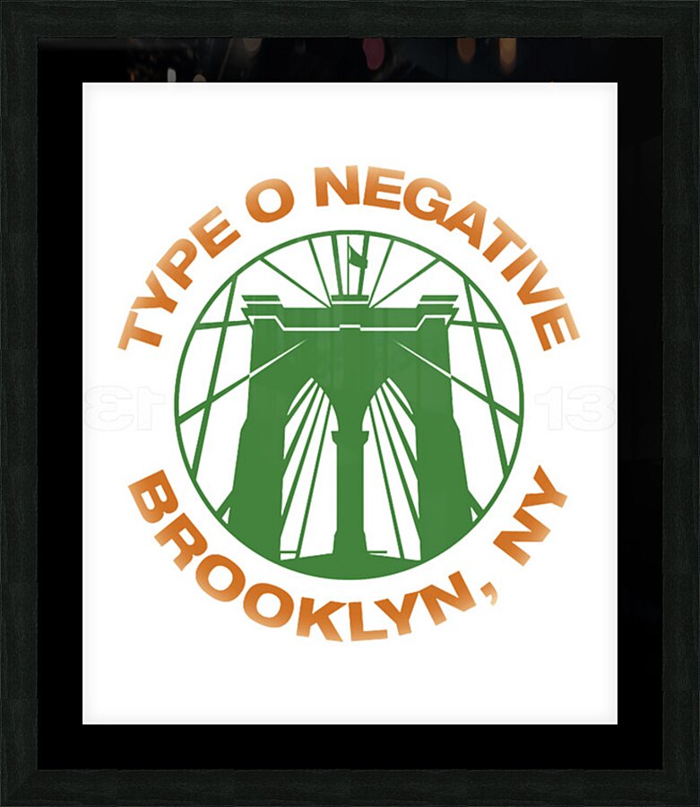 Type O Negative 7 Picture Frame print