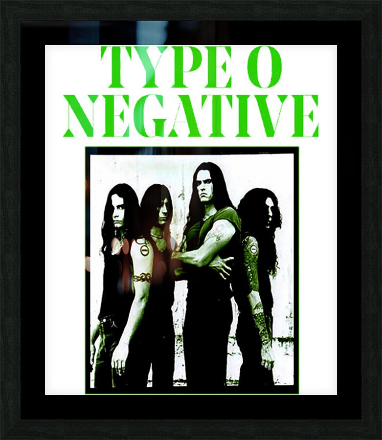 Type O Negative 8 Picture Frame print
