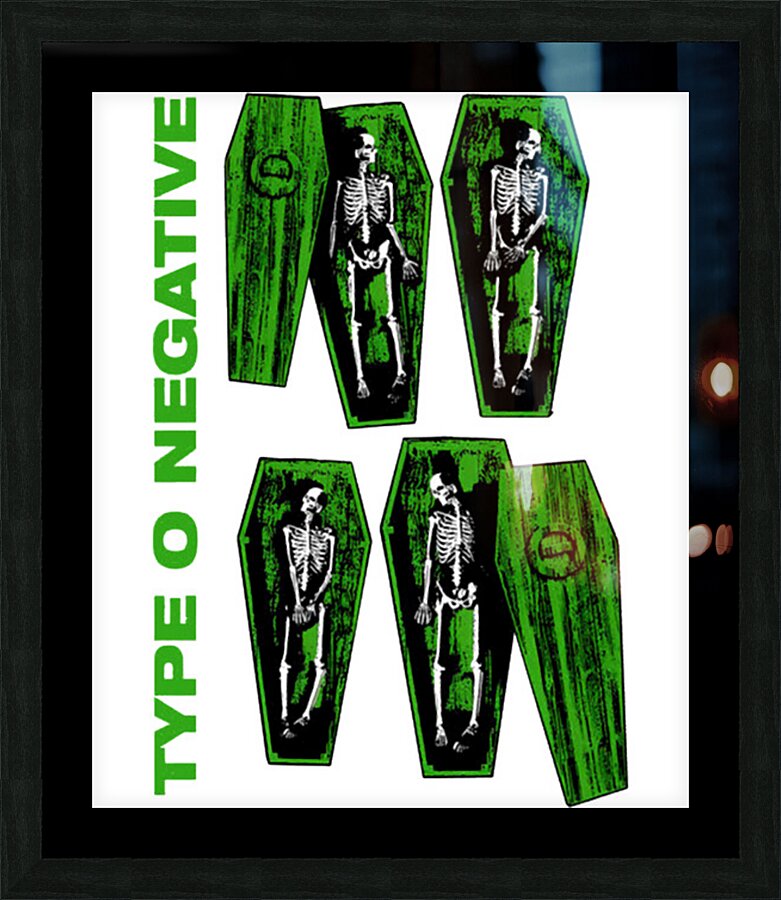 Type O Negative 9 Picture Frame print